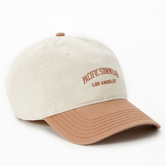 PacSun Two Tone Pacific Sunwear Dad Hat - Picture 1 of 7